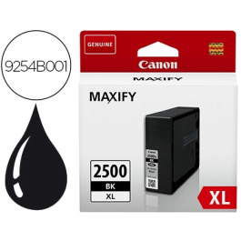 CANON Cartucho Negro PGI-2500 XL Precio: 33.7900002. SKU: S8403091