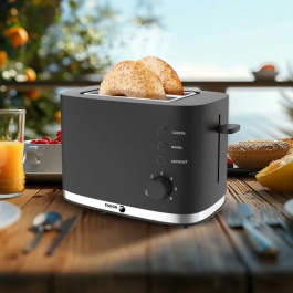 Fagor Pan Grill FG250 - 4 Funciones: Bagel, Recalentar, Cancelar, Descongelar
