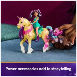 Unicorn School SPI6072678 Figuras de Ava y Leaf - Incluye 5 accesorios - Para niños a partir de 4 años