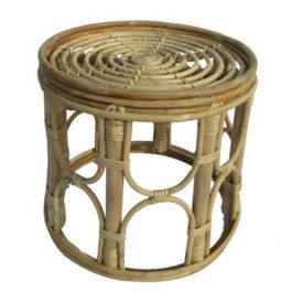 DKD Home Decor Mesita Auxiliar Balines de Ratan Natural hecha a mano 38 x 38 x 38 cm Precio: 67.88999998. SKU: S3040589