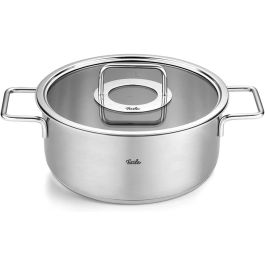 Fissler Pure Profi Cacerola de 24 cm con tapa de cristal, apta para inducción, gas, eléctrica y cerámica - 08612524000/0 Precio: 97.59000053. SKU: B14Q5DB37L