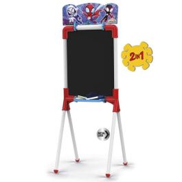 Chicos Pizarra Spidey 2 en 1 Magnética y para Tizas 37x32x98 cm con 12 Accesorios Edad 3-5 Años Chicos Pizarra Spidey 2 en 1 Magnética y para Tizas 37x32x98 cm con 12 Accesorios Edad 3-5 Años