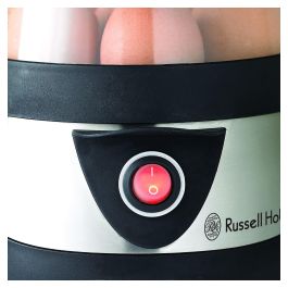 Russell Hobbs 14048-56 Cocedor para 7 Huevos Cook@Home Acero Inoxidable y Negro