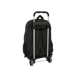 Mochila Escolar con Ruedas Munich Lagoon Negro 32 x 44 x 16 cm