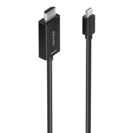 AISENS - CABLE CONVERSOR MINI DP A HDMI 4K@60HZ, MINI DP/M-HDMI/M, NEGRO, 0.6M Precio: 9.89000034. SKU: B153KLXE2F