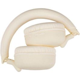 Grundig Auricular Diadema ANC con Cancelación de Ruido, Color Crema