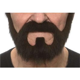 Barba y bigote adulto talla única Barba y bigote adulto talla única