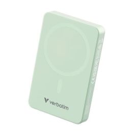 Verbatim Cargador Inalámbrico Power Bank 10000mAh con USB-C y Carga Inalámbrica - Verde Precio: 36.49999969. SKU: B1AERHCQHT