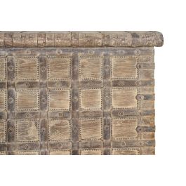 DKD Home Decor Arcón Item Home de Teca Natural 118x66x87 cm - Colección Unique/Antique Pieza Única