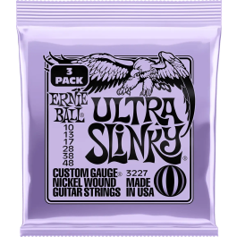 Ernieball Juego Eléctrica Slinky Ultra 10-48 Tripack (3) Cuerdas Guitarra Eléctrica Precio: 19.49999942. SKU: B15QM27R8C