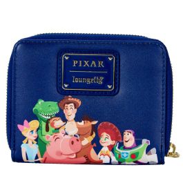 Loungefly Cartera Ferris Wheel Movie Toy Story Disney, Billetera Cuero Vegano con Cremallera, 12,5x10cm