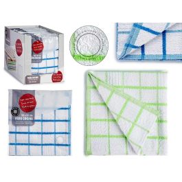 Paño Microfibra 50X50Cm Cuadros Surt Azul Y Verde Arte Regal (24 Unidades) Precio: 42.69000032. SKU: B18M22LWYS