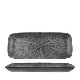 SUMMA FOREST Gris Fuente rectangular de gres, 29x12 cm - Colección Forest para vajilla (Set de 4) Precio: 11.79000042. SKU: B18GKXZ6WG