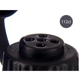 Pimentero Cristal 112Ml Surtidos Blanco Negro Gris Vivalto 3X13CM (24 Unidades) Pimentero Cristal 112Ml Surtidos Blanco Negro Gris Vivalto 3X13CM (24 Unidades)