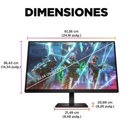 Monitor Gaming HP 780G5E9#ABB Full HD 27"