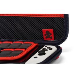 Estuche Protector Compacto Nintendo Oled Switch O Lite Speedster Mario POWER A 1526546-01