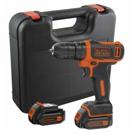 Black & Decker Destornillador Inalámbrico 10.8V, 2 Baterías Litio, Control de Torque 10 Posiciones y Caja