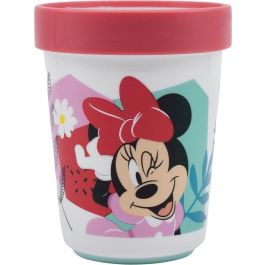 Disney CZ11302 Vaso Bicolor Antideslizante 260 mL Plástico Alimentario Libre de BPA para Niños Apto Microondas