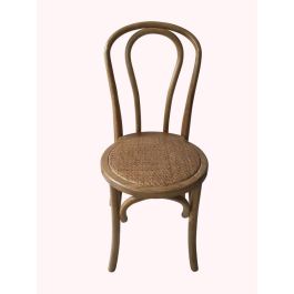 DKD Home Decor Silla Horeca Vintage de Olmo y Ratán Marrón Claro 44x89x43 cm (2 Unidades) Apilable, Altura Asiento 46 cm Precio: 225.68999981. SKU: S3022831