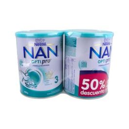 Nan Optipro 3 Duplo 800Gr 2Au 50%** Nan Optipro 3 Duplo 800Gr 2Au 50%** Precio: 42.5000004. SKU: B1E8VACQAN