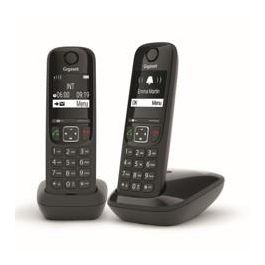 Gigaset Teléfono Inalámbrico AS690 Duo Negro L36852-H2816-D201 Precio: 48.89000039. SKU: B1J85TAQ6Q