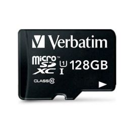 Verbatim Tarjeta Micro SDHC 128GB Clase 10 con Adaptador