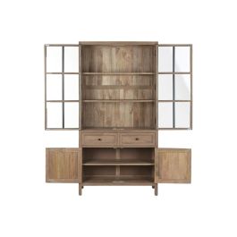 DKD Home Decor Vitrina Loft Madera Mango Metal 100 x 42 x 195 cm