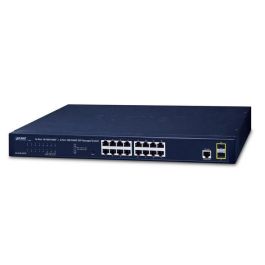Planet GS-4210-16T2S Switch Gigabit Gestionable L2 16 Puertos 10/100/1000T + 2 SFP 100/1000X Sin Ventilador para SMB Precio: 178.58999961. SKU: B19YVL5F77