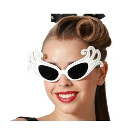 Gafas Blanco Carnaval Brillantes Mujer Adulto Precio: 1.49999949. SKU: B19DNCMAWE