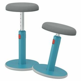 Taburete Ergonómico Leitz Ergo Cosy Active Azul Plástico