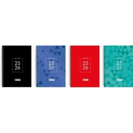 Enri Agenda Escolar Identity Espiral Extradura Surtidos 2025-2026 Catalán - Pack 4 Unidades (4 Unidades) Precio: 12.59000039. SKU: B192EDTDST