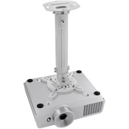 Techly ICA-PM 18M Soporte Techo Proyector Universal 54-90cm Ajustable 360° Inclinación ±15° Plata