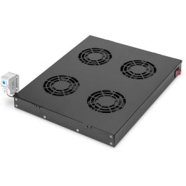 Digitus Unidad de Ventilación para Rack 19" con 4 Ventiladores, 552 m³/h, Negro Precio: 257.49999957. SKU: B18AEB6GEE
