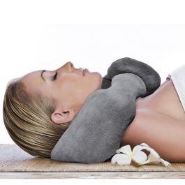 Sensly Cojín Cervical Con Vibración Para Relajación Y Masaje