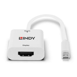 Adaptador Mini Display Port a HDMI LINDY 41069 Blanco Adaptador Mini Display Port a HDMI LINDY 41069 Blanco