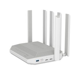Router Keenetic KN-4110-01-EU Blanco Gris USB 2.0 Ethernet LAN Wi-Fi 6 GHz