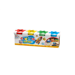 Carioca Pasta para Modelar Doughy 110 gr Caja 4 Unidades Colores Surtidos Precio: 4.58999948. SKU: B17KBZ422S
