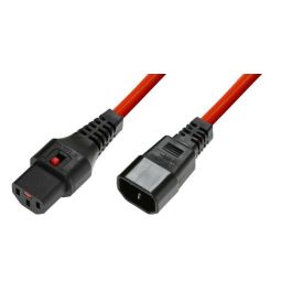 MicroConnect Cable de Alimentación C13 IEC Lock - C14 Rojo 1 m PC1385 Precio: 6.89000015. SKU: B1EFCPLPM2