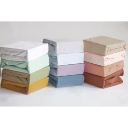Sábana bajera ajustable - P'TIT DODO - 70 x 140 cm - Jersey - Tomette Sábana bajera ajustable - P'TIT DODO - 70 x 140 cm - Jersey - Tomette