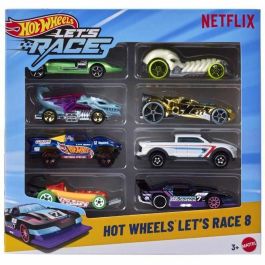 Hot Wheels JGK18 Set de 5 vehículos 'Let's Race' Escala 1/64