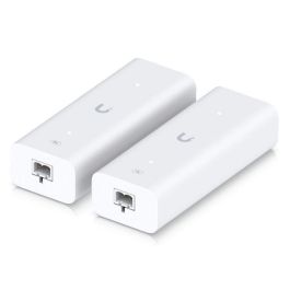 Ubiquiti Extensor PoE Retrofit 2-Wire 10/100 MbE Homeplug AV PoE++ Policarbonato Blanco