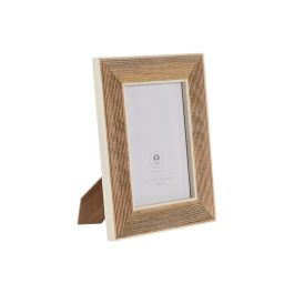 DKD Home Decor Marco de Fotos 13x18 Natural Blanco Mango y Resina 19 x 24 x 1.8 cm Precio: 14.7899994. SKU: B14ZFNKJ6B