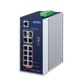 Planet Switch industrial 8 puertos PoE Gigabit 10/100/1000T 802.3at + 2 10/100/1000T + 2 SFP 100/1000X gestionable Precio: 402.79000058. SKU: B1J6GFF2ZY