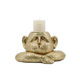 DKD Home Decor Portavela Moderno Dorado de Resina Figura de Persona 15 x 12 x 21 cm Precio: 10.18578. SKU: S3037601
