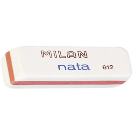 Milan Goma de borrar 612 Nata® Plástico Blanca Bisealad, Suave y Versátil para Lápiz, No Daña el Papel, 7.8 x 2.3 x 1.2 cm Precio: 0.69000008. SKU: B1ABPC295J