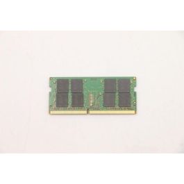 Lenovo 32GB DDR4 SODIMM memory module, 3200MHz speed, 260-pin interface, optimized for servers and workstations. Lenovo 32GB DDR4 SODIMM memory module, 3200MHz speed, 260-pin interface, optimized for servers and workstations.