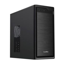 Coolbox Caja Ordenador ATX F800U3-0 con USB 3.0, Soporte para Ventiladores y Kits de Refrigeración Líquida, Negro