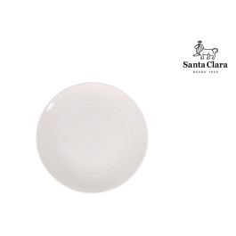 Plato Postre Coruña 19 cm Porcelana Ivory Santa Clara - Lavavajillas y Microondas (6 Unidades) Precio: 34.1341. SKU: B15LPNJFPR