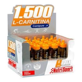 NUTRISPORT L Carnitina 1500 Fresa 20 Ampollas para Aumentar Rendimiento y Definición Muscular Precio: 37.6899996. SKU: B1JZXA5QTD