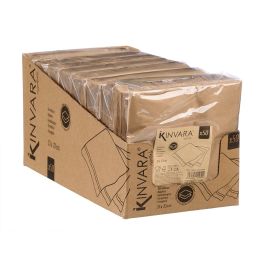 Set 50 Servilletas 33x33 cm Marrón Kinvara - Papel (16 Unidades)
